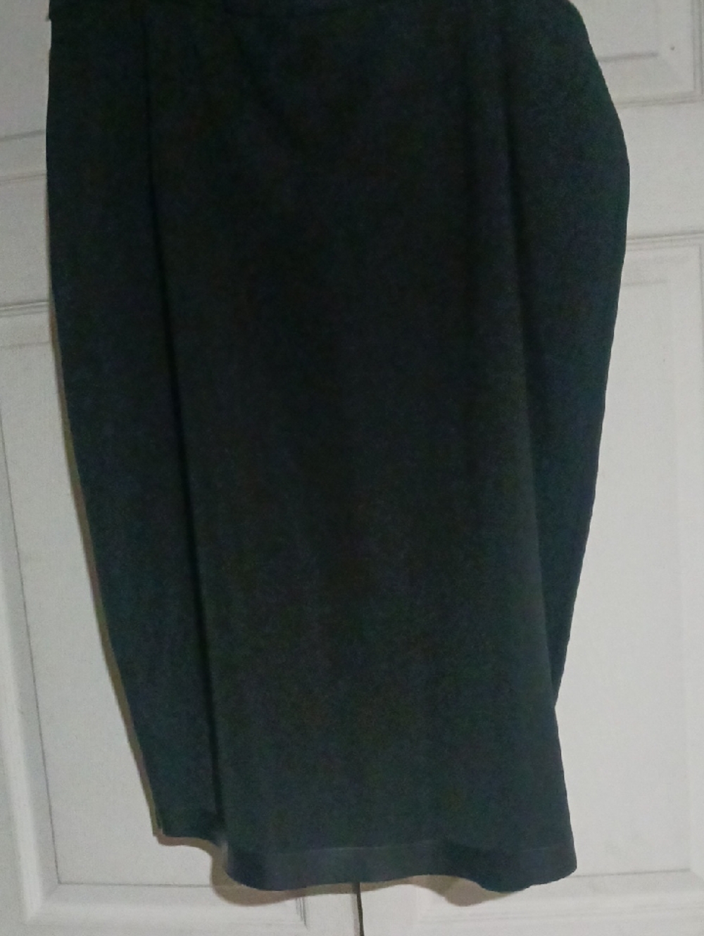 City Chic Black Midi Skirt — Classic Straight Silhouette